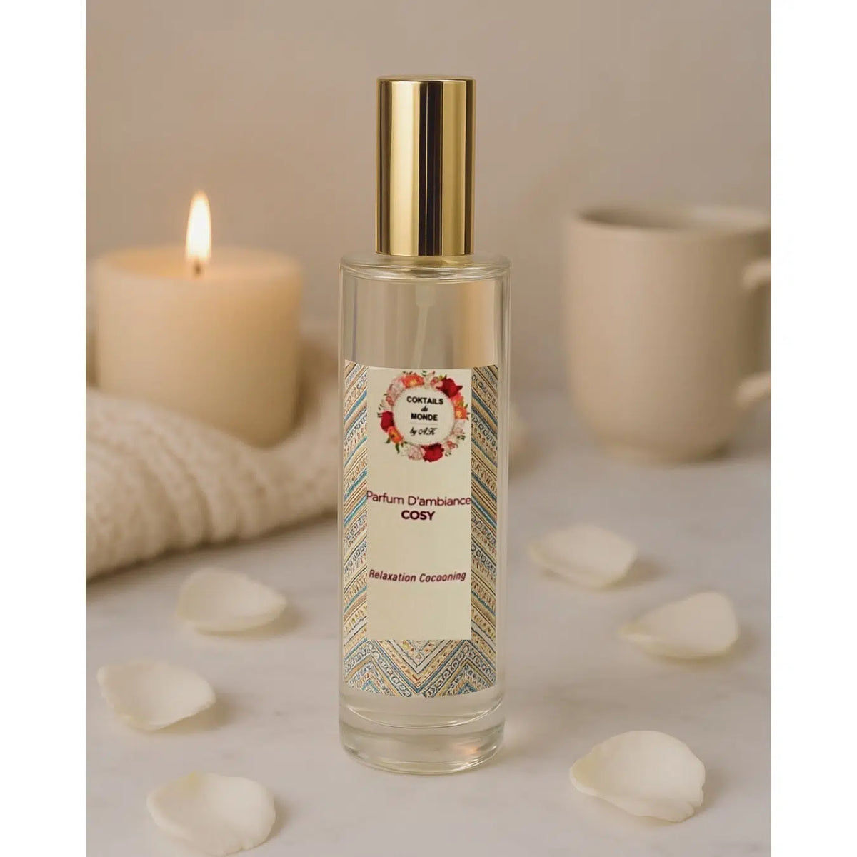 Gamme de 3 Parfums d'ambiance maison Happy Home Senteurs Cosy, Oriental lover et Bijou