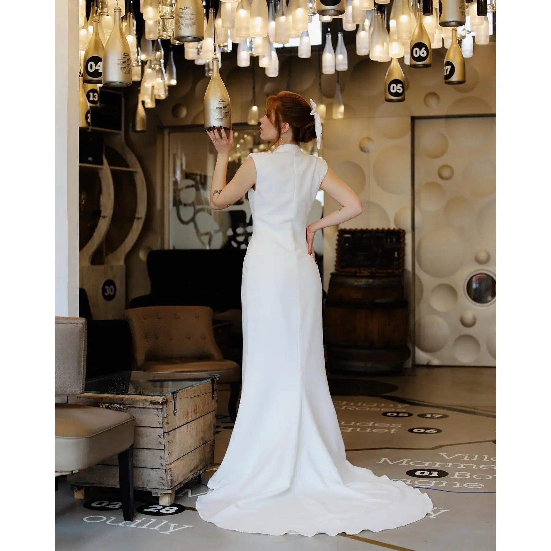 Robe de mariée élégante pour une silhouette unique et raffinée
