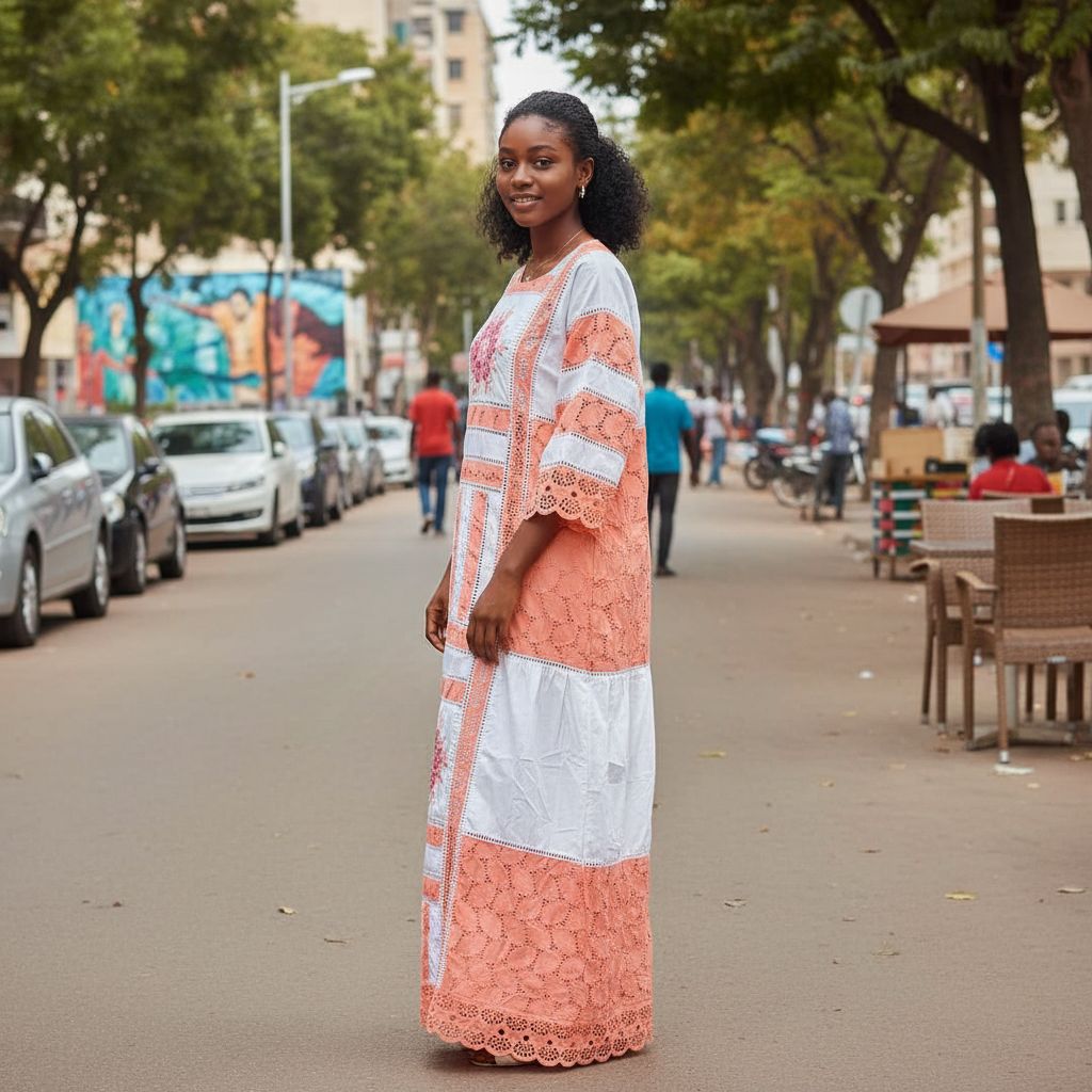 Robe Bazin coton l’élégance africaine