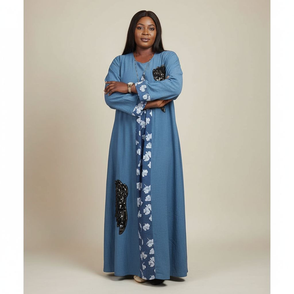 Robe femme avec paillettes élégante – longue bohème chic, soirée ou bureau