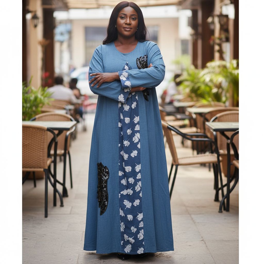 Robe femme avec paillettes élégante – longue bohème chic, soirée ou bureau