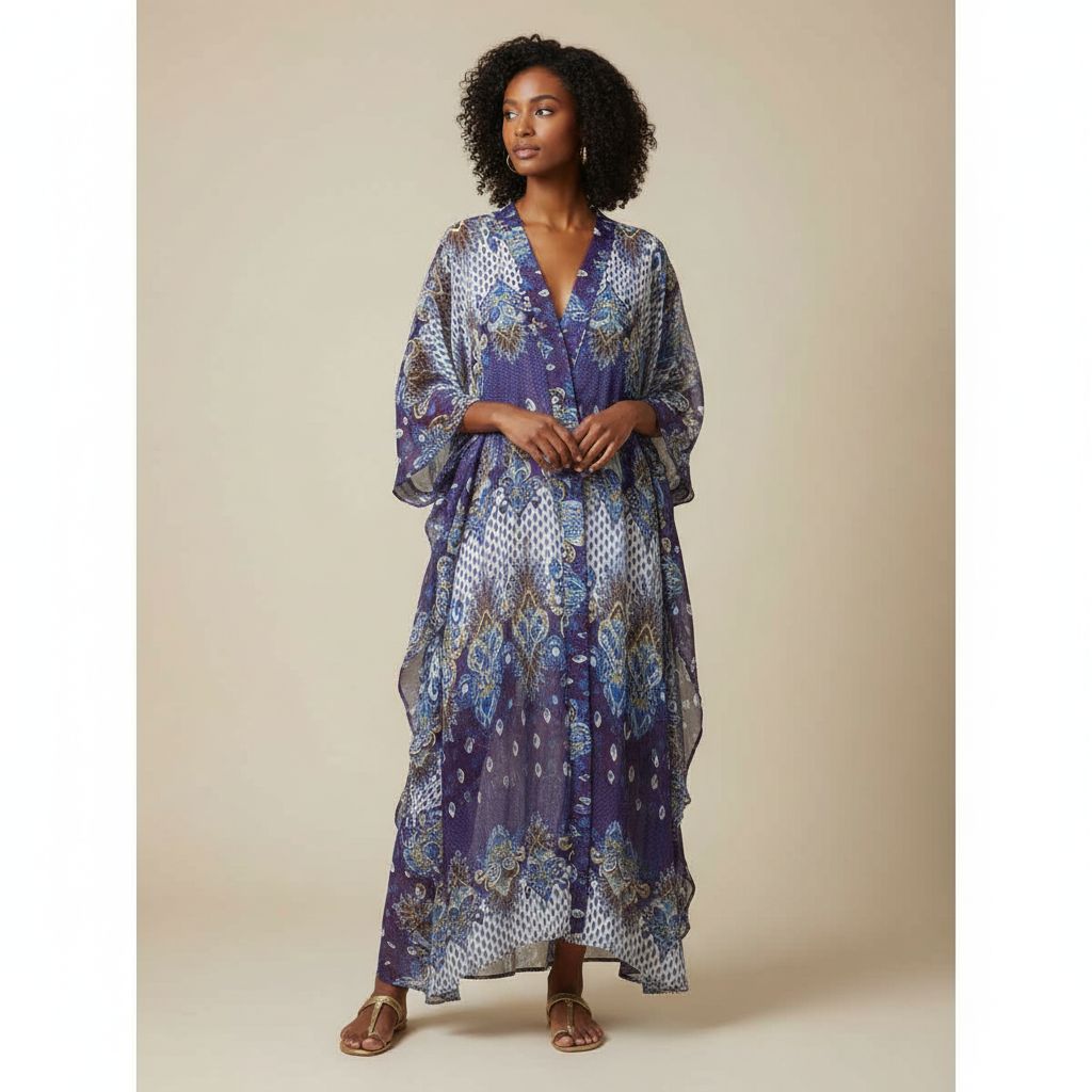 Robe femme en chiffon ou mousseline