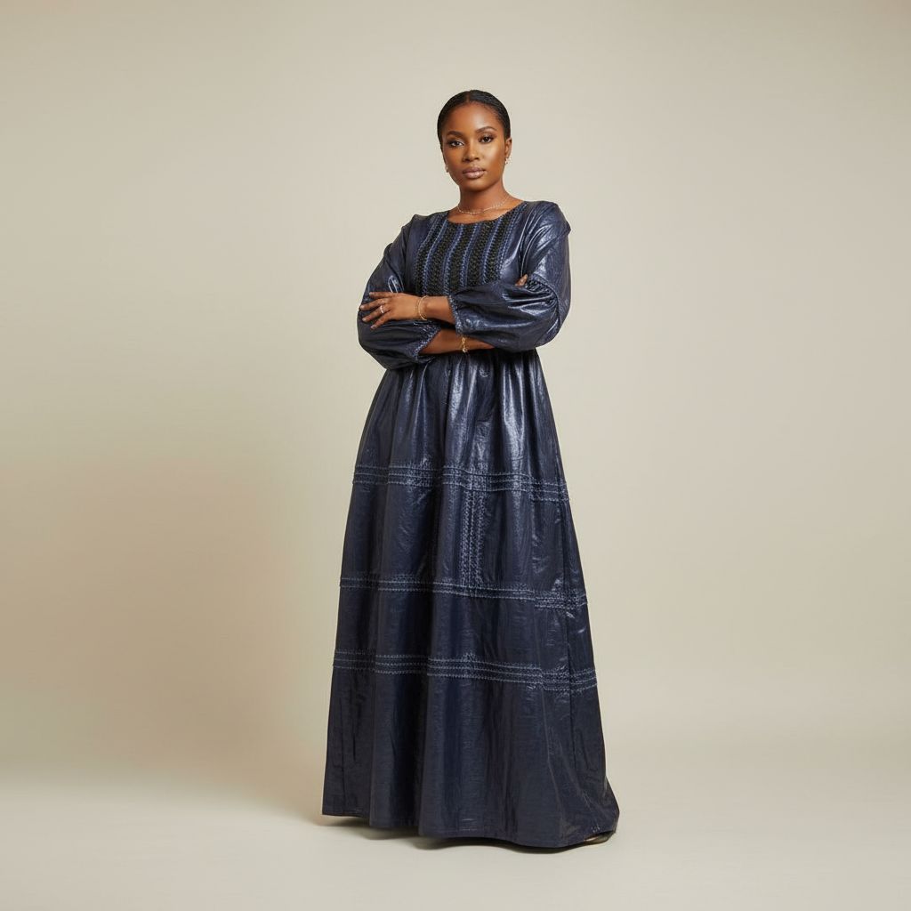 Robe femme Geztner longue élégante, brodée, mariage ou cérémonie
