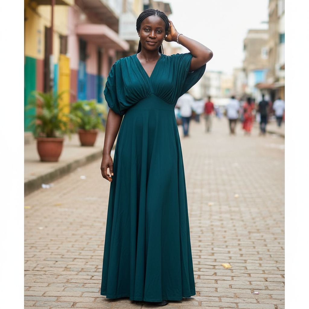 Robe longue élégante femme en lycra, chic et confortable, multi-tailles couleurs