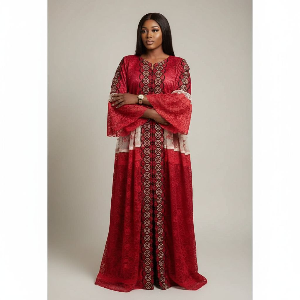 Robe femme soie dentelle élégante cérémonie, broderie florale chic