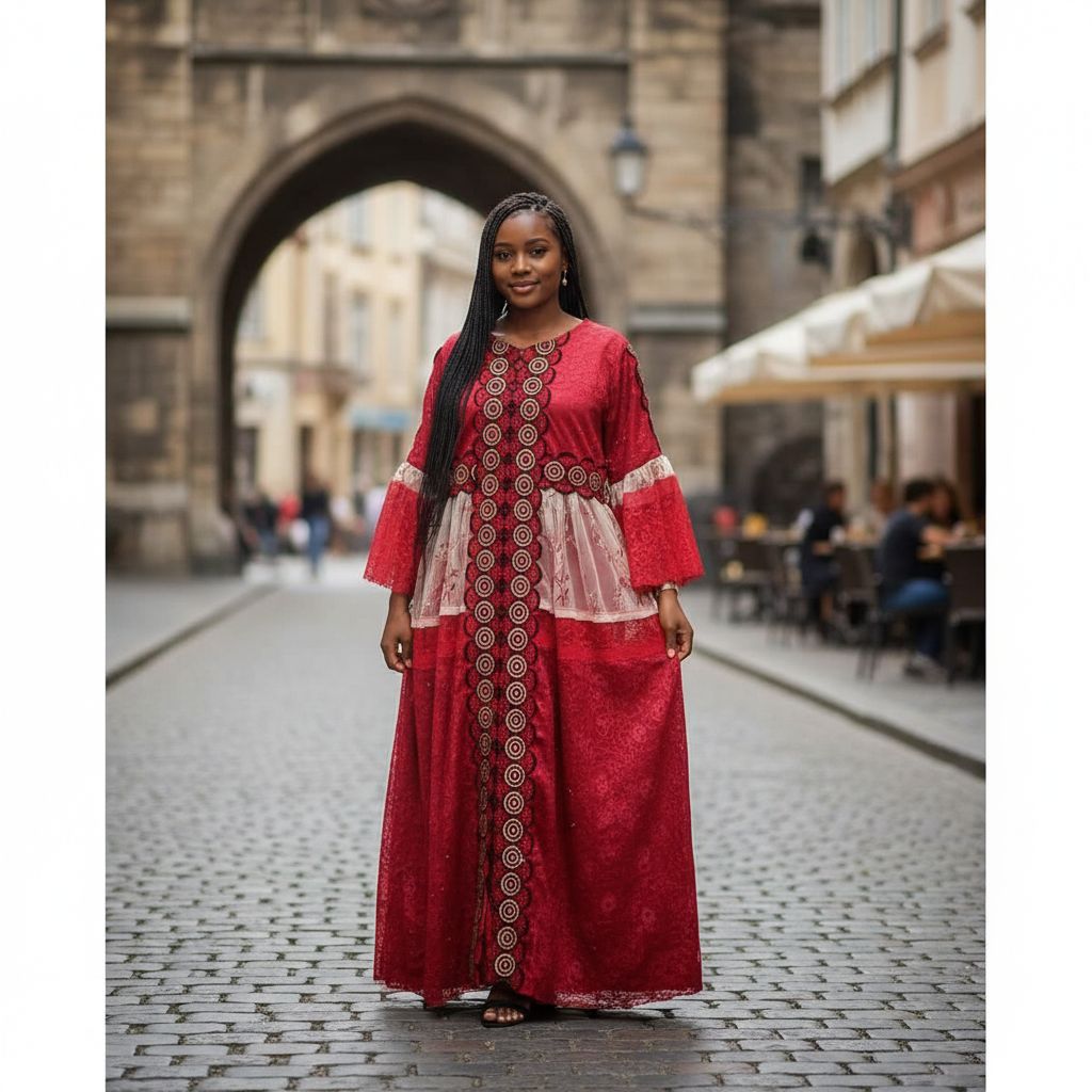 Robe femme soie dentelle élégante cérémonie, broderie florale chic