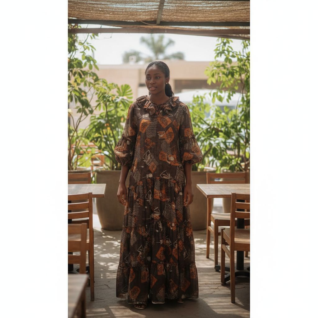 Robe femme en soie