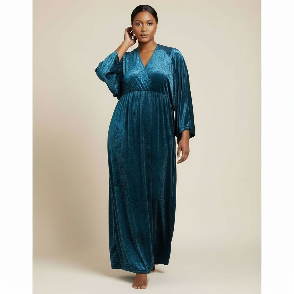 Robe femme en velours