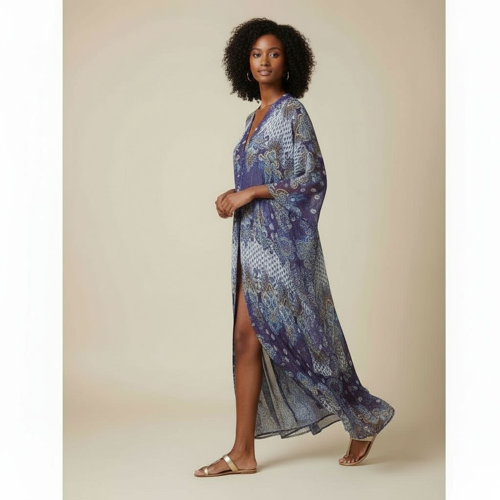 Robe femme en chiffon ou mousseline