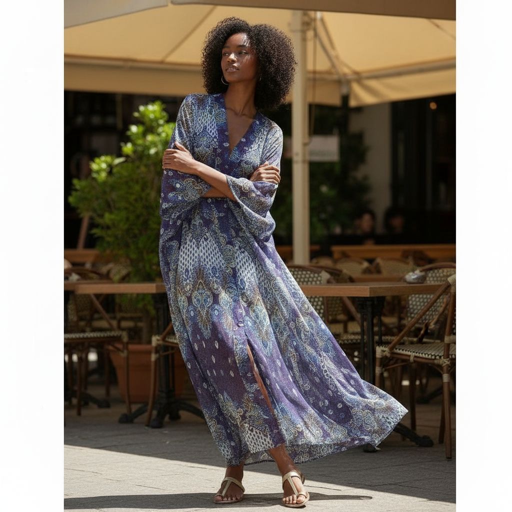 Robe femme en chiffon ou mousseline