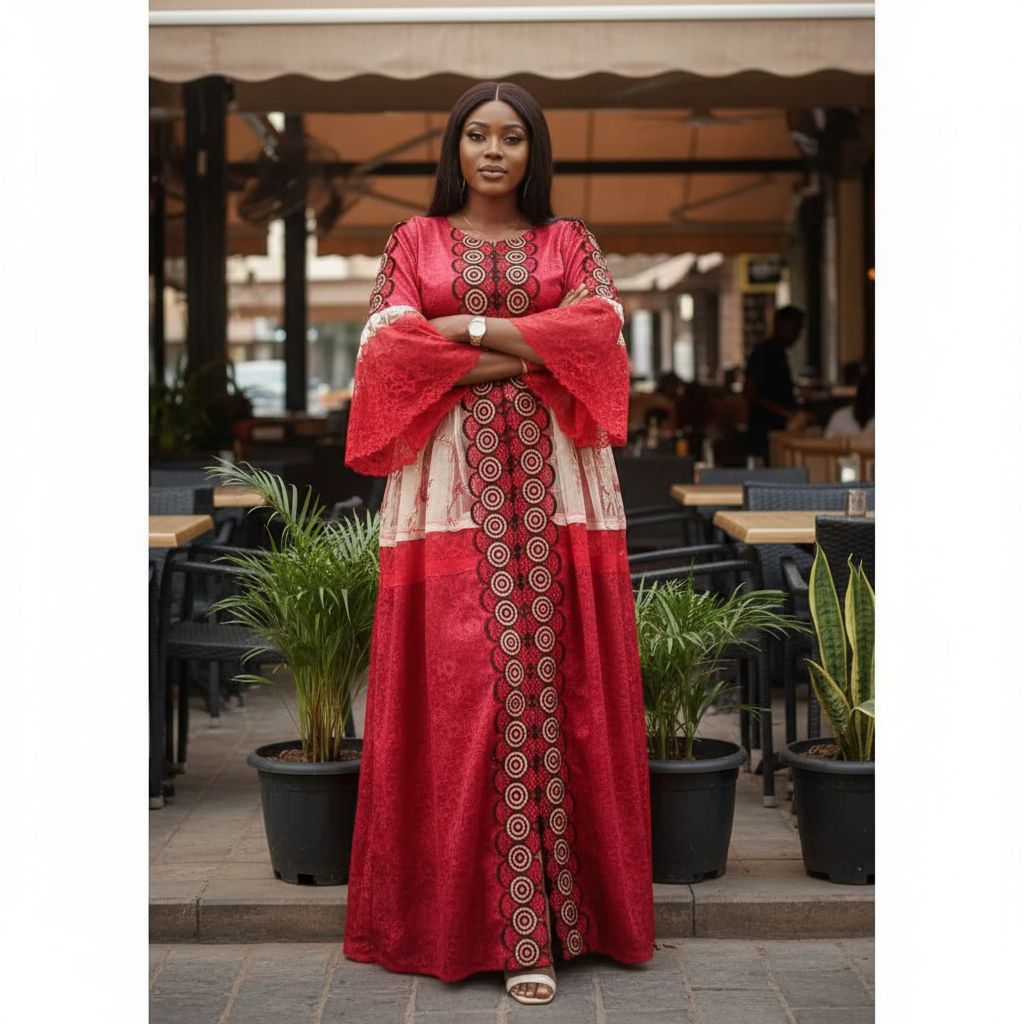 Robe femme soie dentelle élégante cérémonie, broderie florale chic