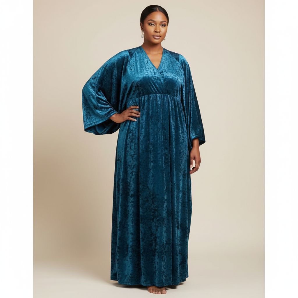 Robe femme en velours