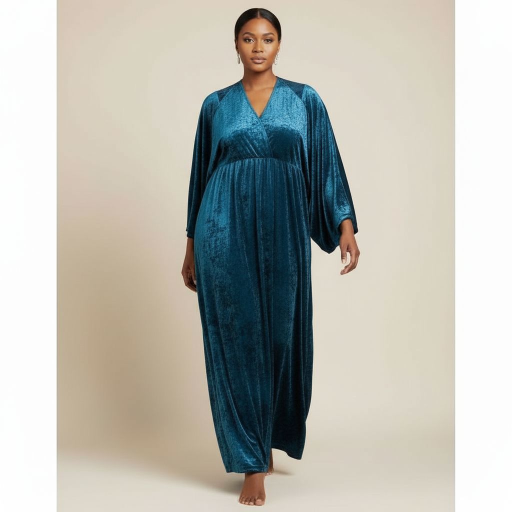 Robe femme en velours