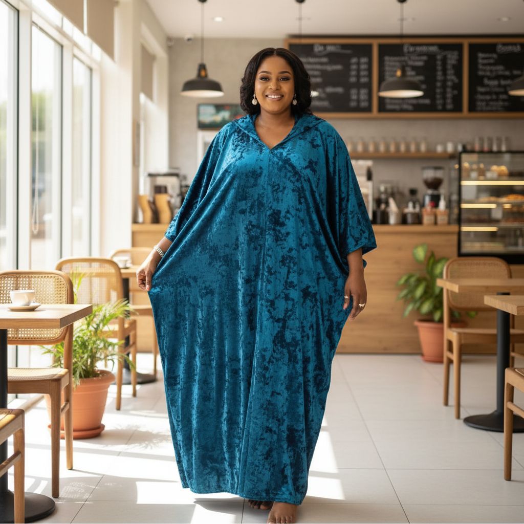 Robe femme en velours