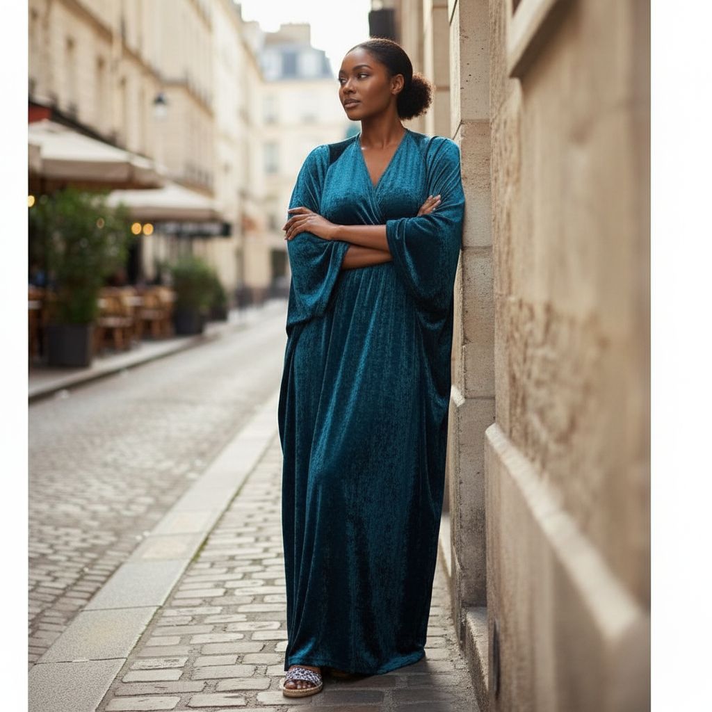 Robe femme en velours