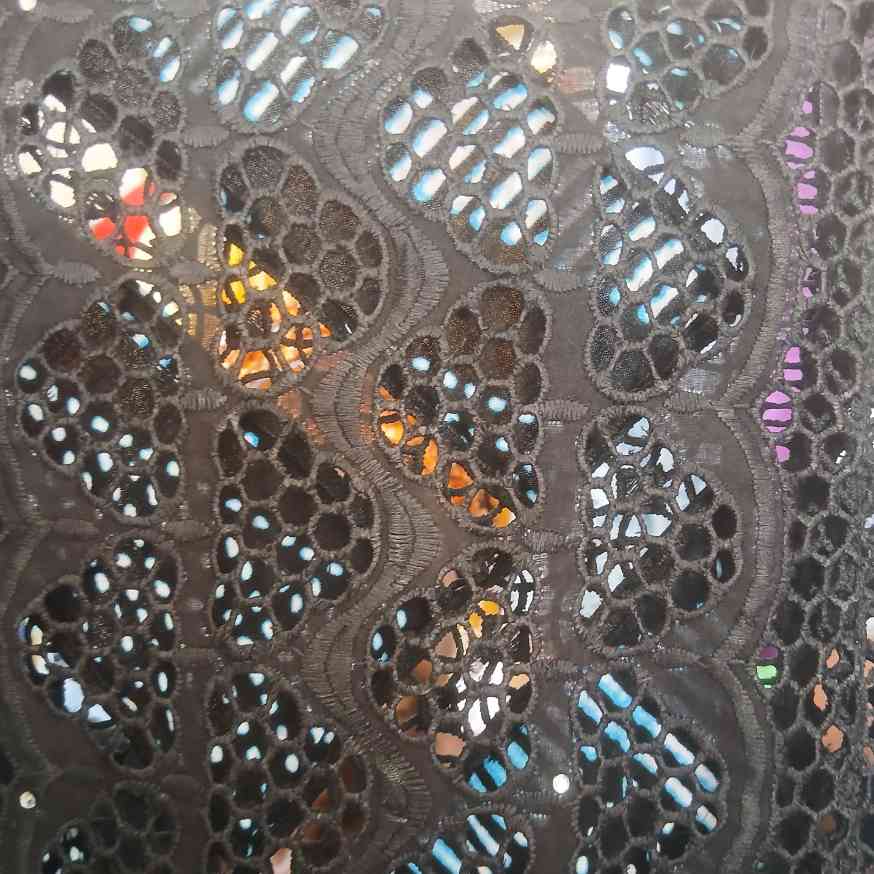 Robe femme en wax et brode