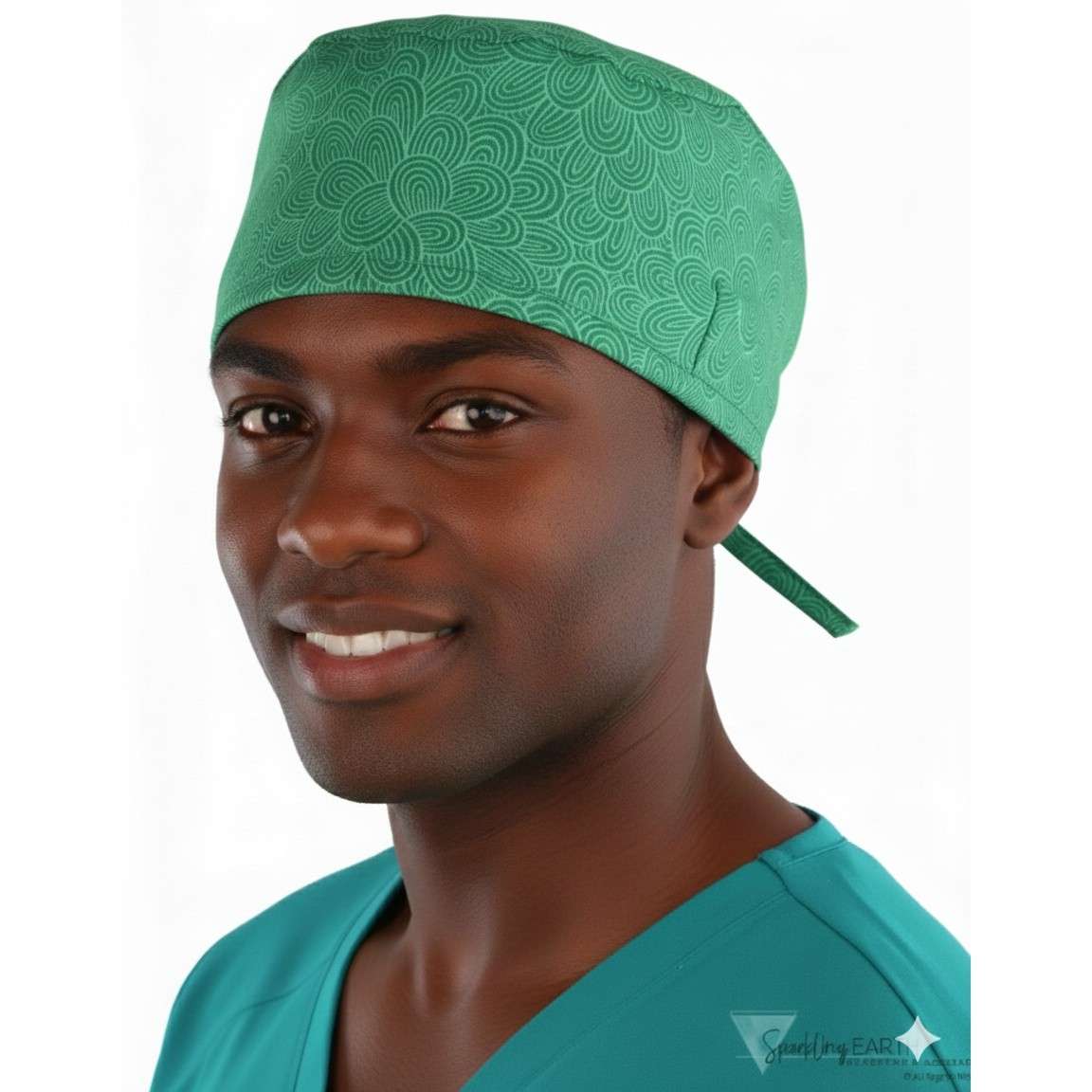 Calot médical élégant et ajustable – Bonnet hospitalier en coton