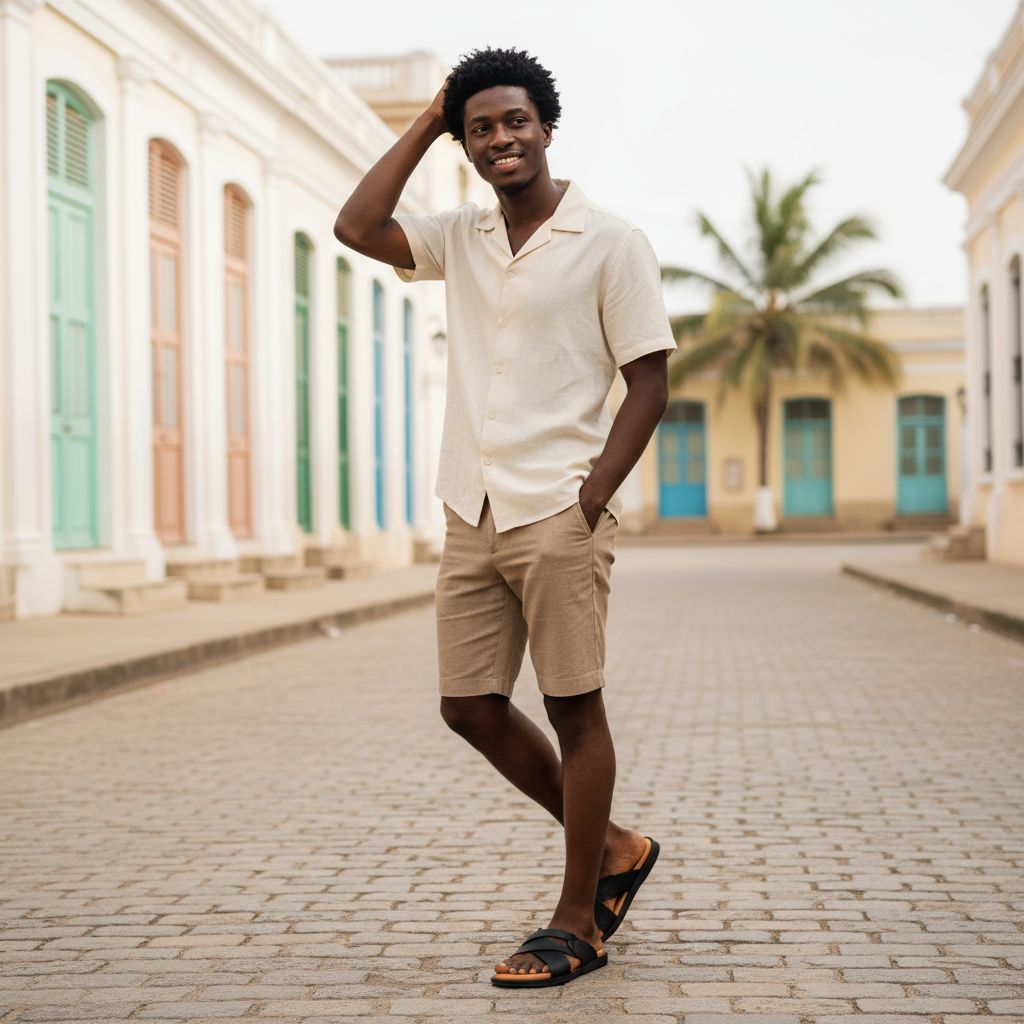 Sandale cuir homme noire élégante et confortable, chaussure été chic