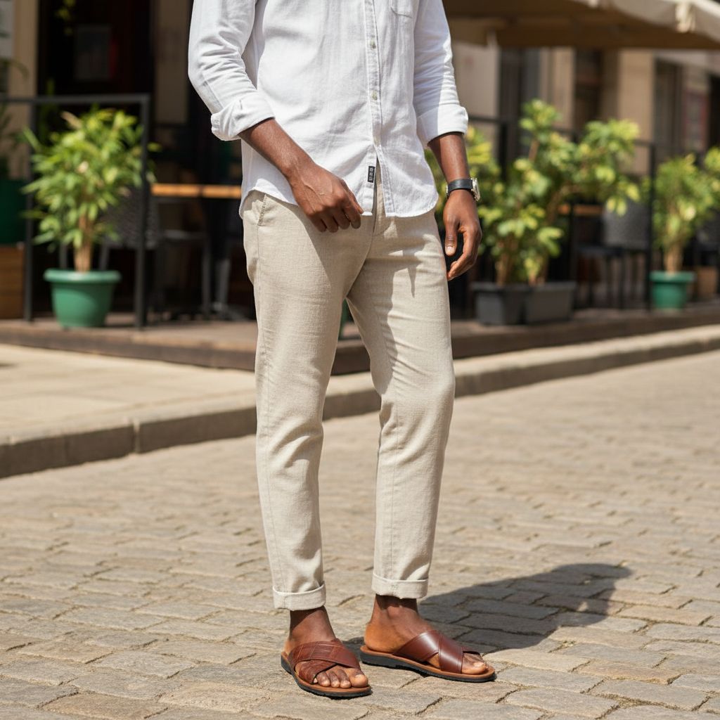 Sandales cuir homme élégantes et confortables – Chaussures d'été chic