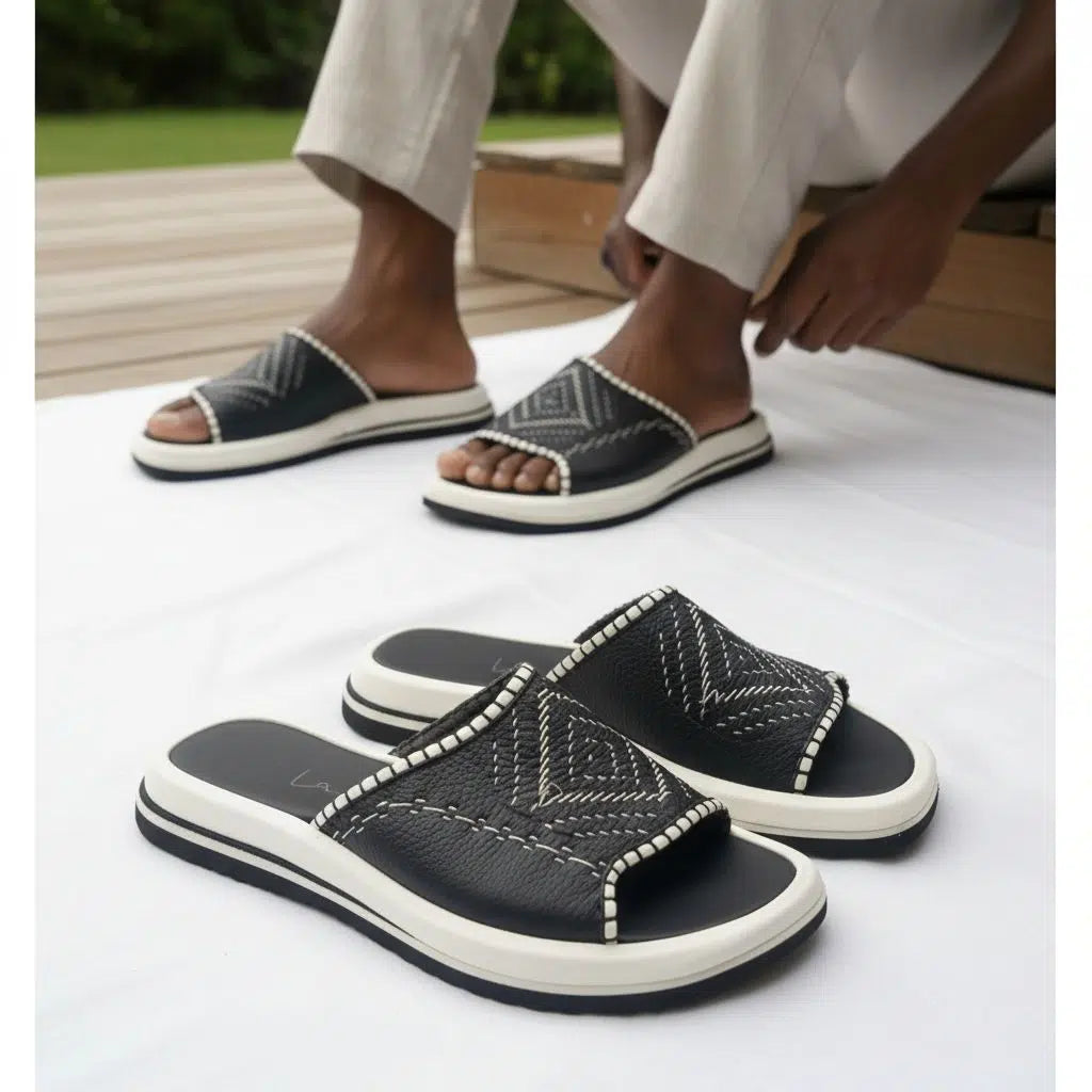 Sandales cuir lavable femme – élégantes, confortables et antidérapantes