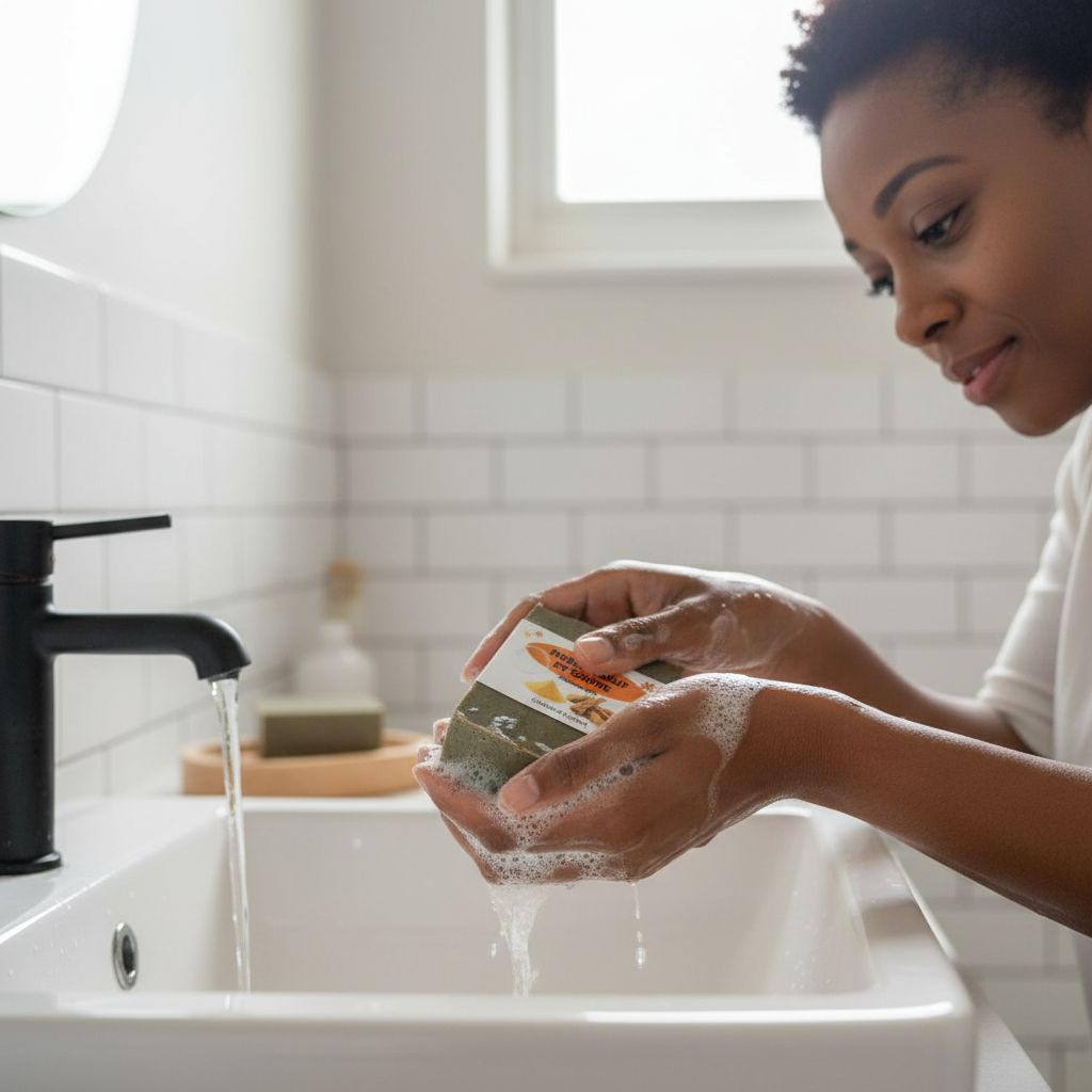 Savon artisanal naturel mbeur mbeuf – Surgras hydratant visage et corps