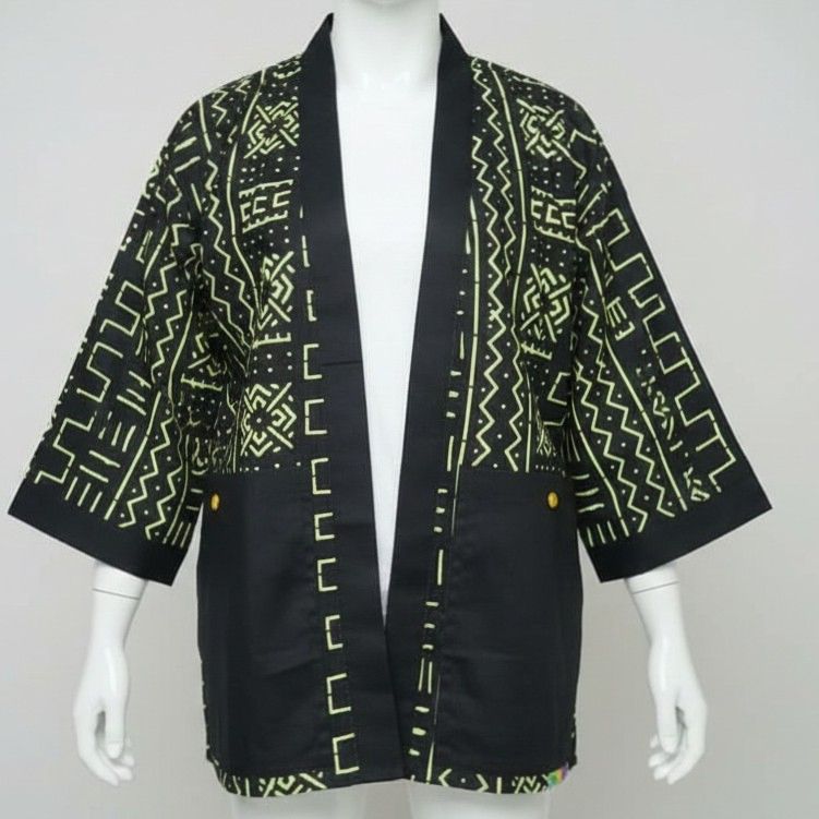 Kimono africain unisexe multicolore, ample et chic, vêtement traditionnel