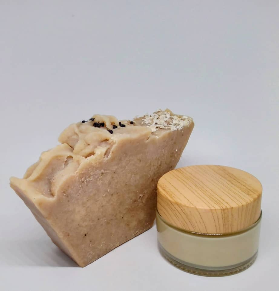 Soin visage Hydratant au lait de chèvre