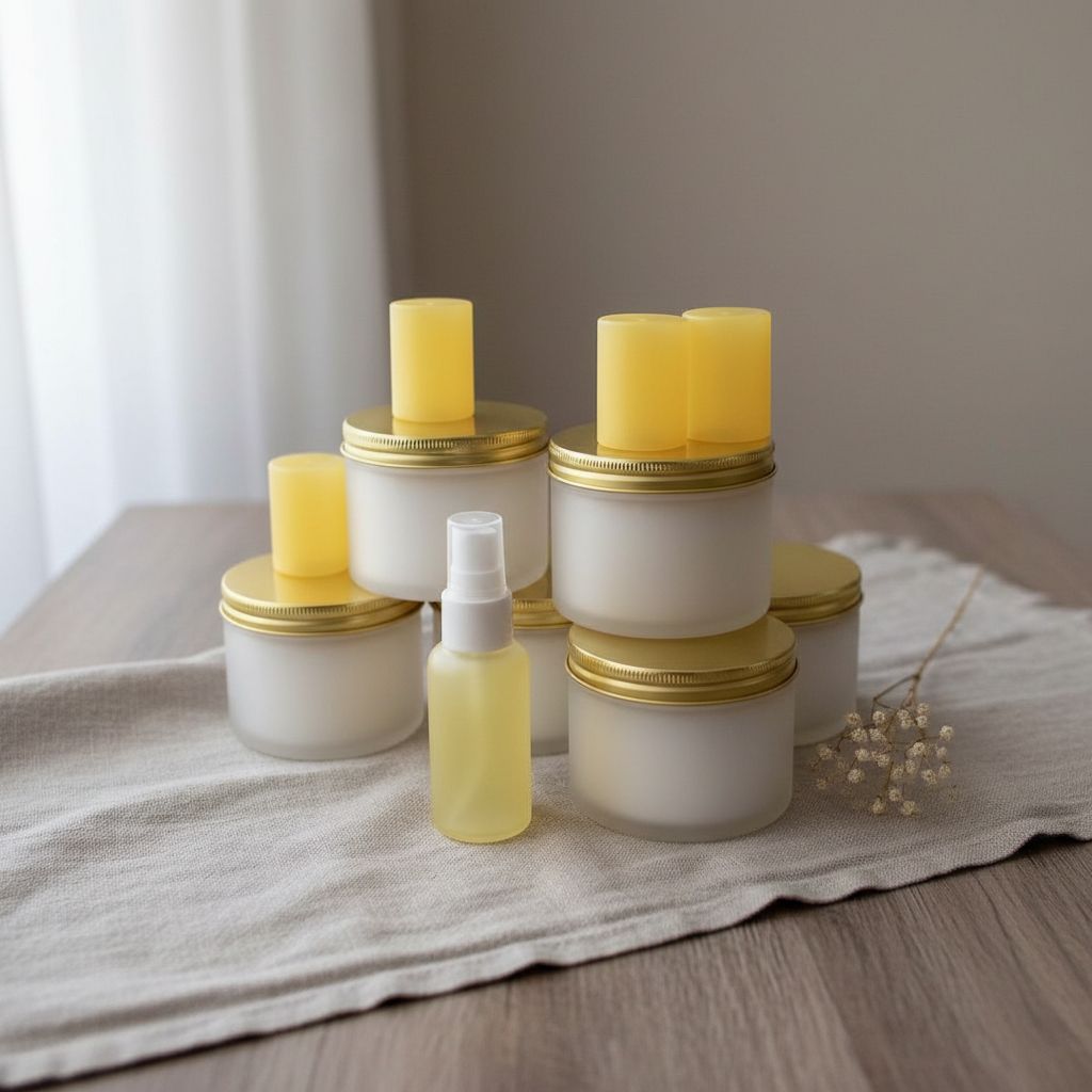 Soin blanchissant visage coffret albinos – Huile éclat peau premium