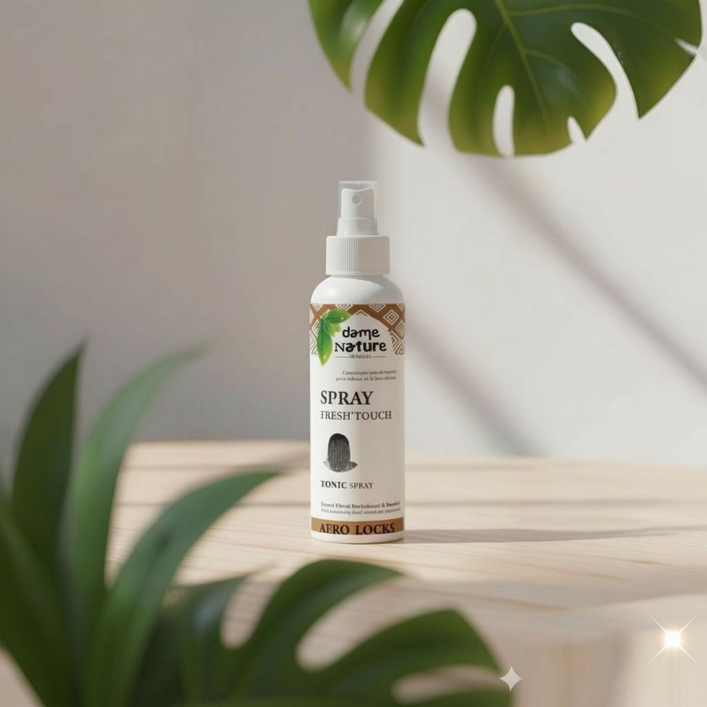 Spray soin hydratant naturel pour locks et cuir chevelu