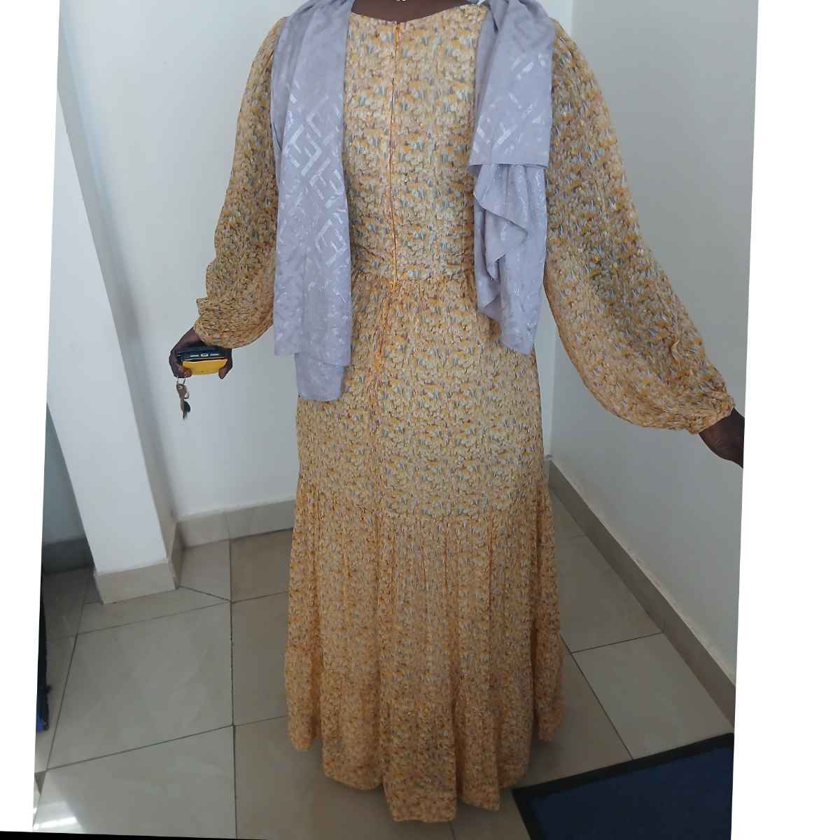 Robe longue fleurie femme en coton, style bohème chic, été et printemps