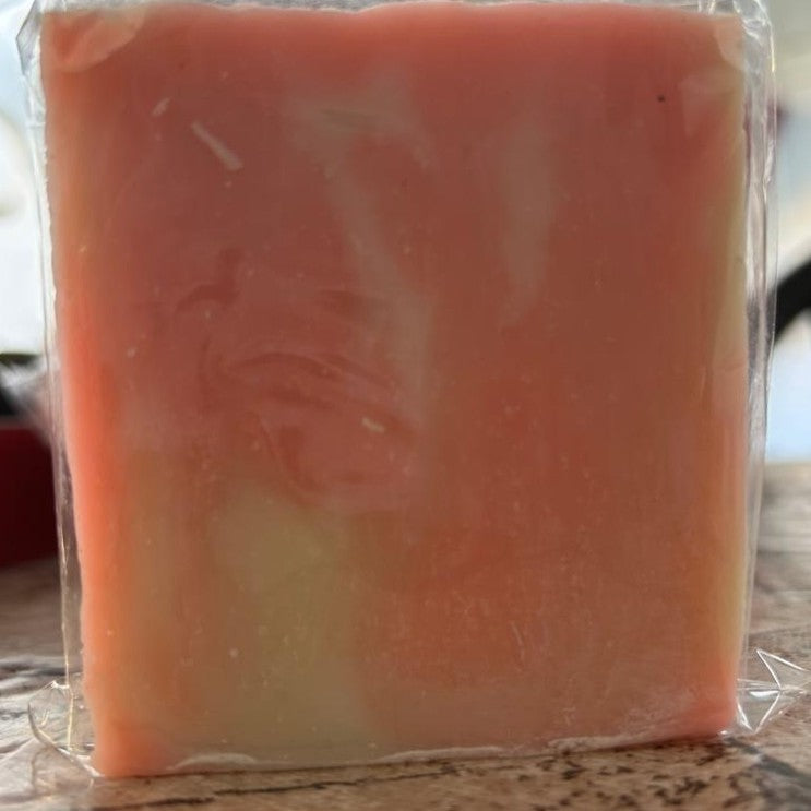 Savon artisanal argile rose et blanche, visage purifiant doux Queen Soap