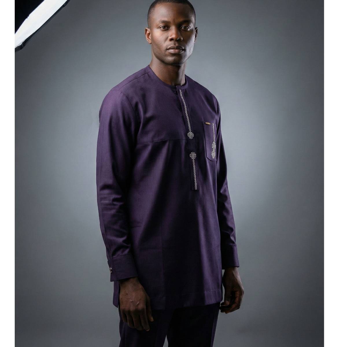 Ensemble homme violet chic et moderne – Costume 2 pièces élégant cérémonie