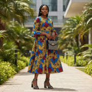 Talons en pagne noir chic – sandales élégantes à talon carré femme