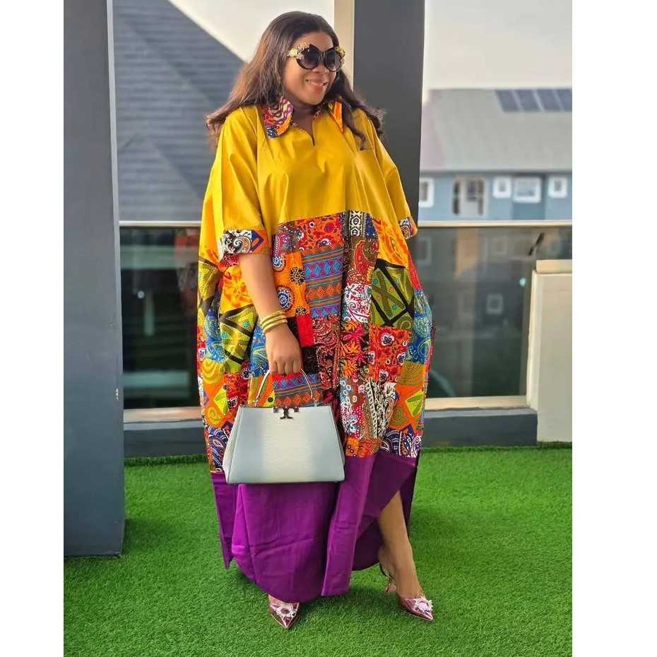 Tunique africaine femme chic Ankara Wax