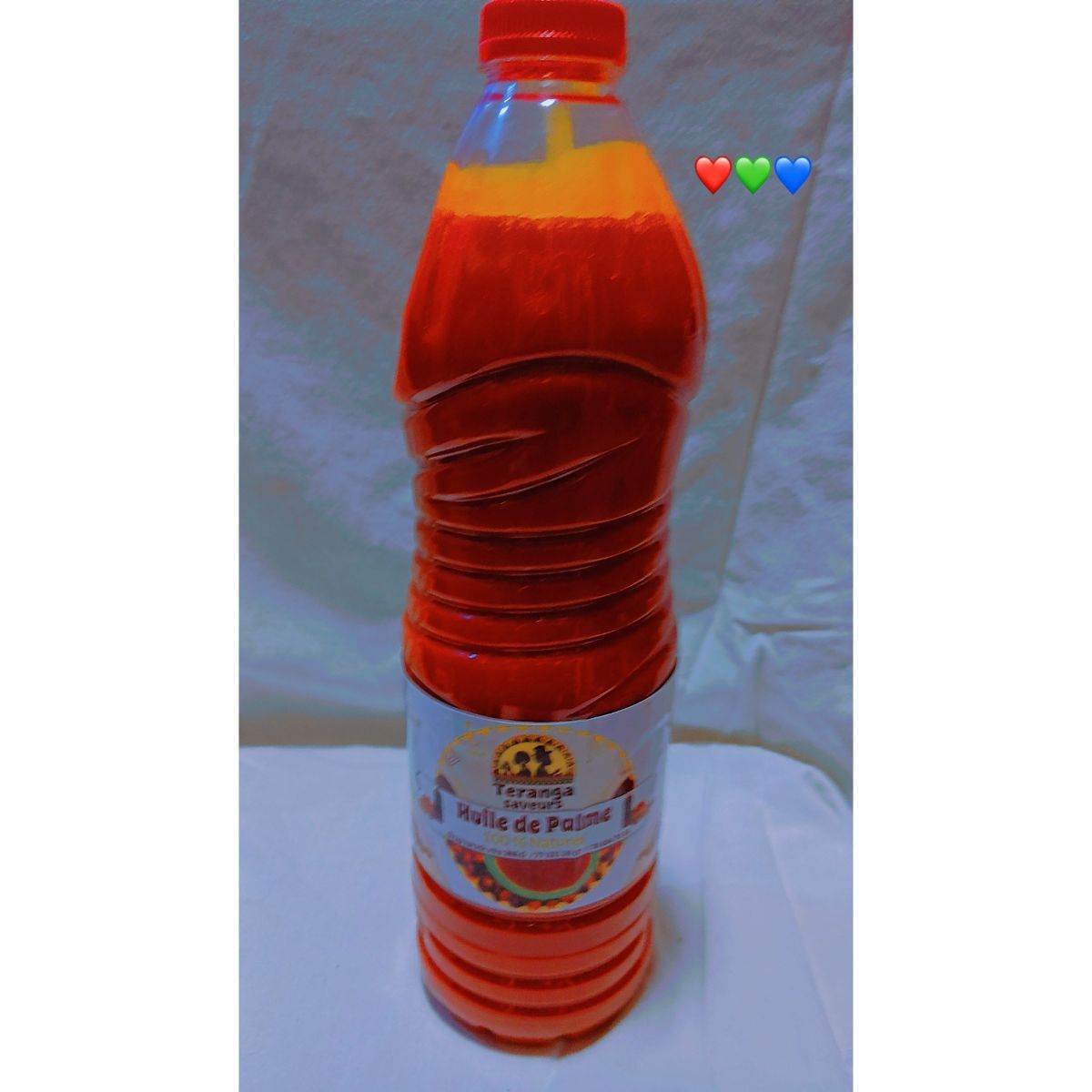 Miel et huile de palme 1,5 L – Produit naturel, miel pur artisanal