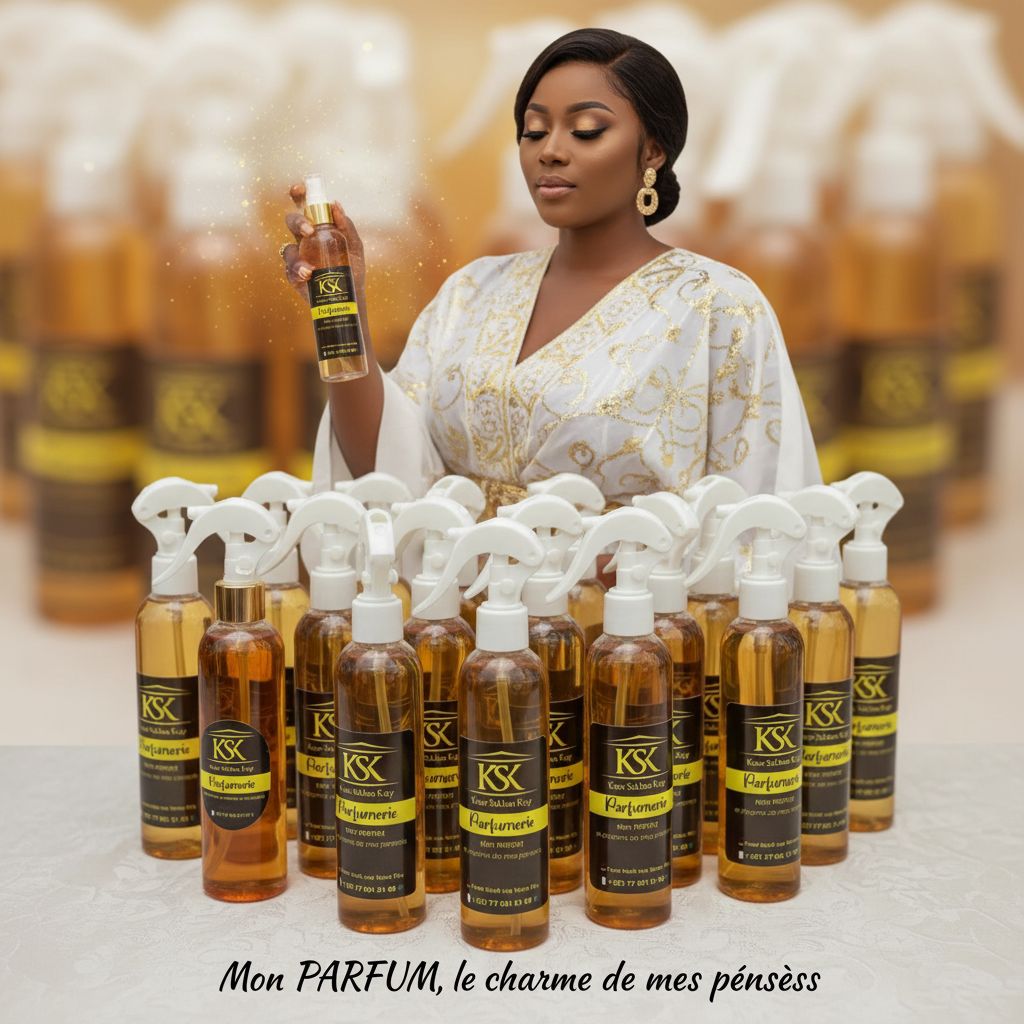 Thiouraye parfum d'ambiance 250ml – Parfum intérieur artisanal sénégalais