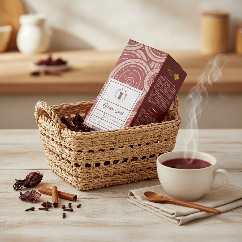 Tisane naturelle digestion hibiscus et cannelle