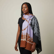 Tissus thioup original multicolore – écharpe élégante et bohème chic