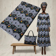 Tissu africain imprimé wax coton – Motifs traditionnels