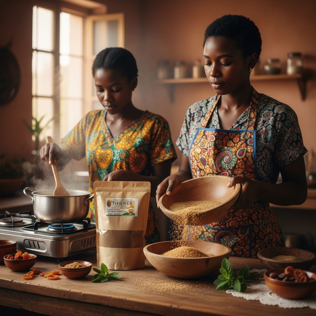 Couscous sénégalais artisanal mil et maïs