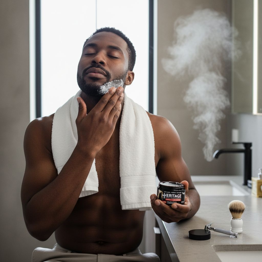 Baume après-rasage homme naturel argan, gingembre et santal – Hydratant, anti-irritations