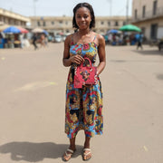 Sac à main femme ethnique africain, tissu coloré, élégant et grande capacité