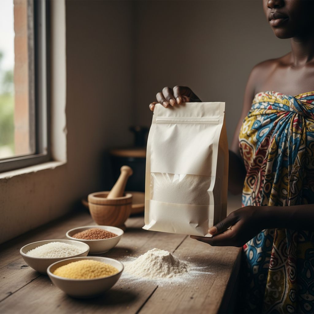 Farine composée naturelle Nutrigora 500g – saine, sans gluten, locale