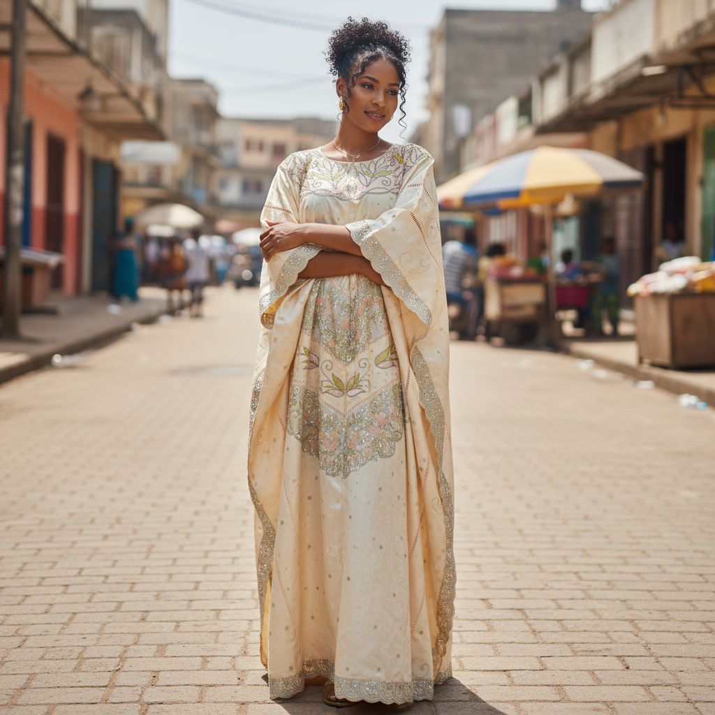 Boubou de fête brodée
