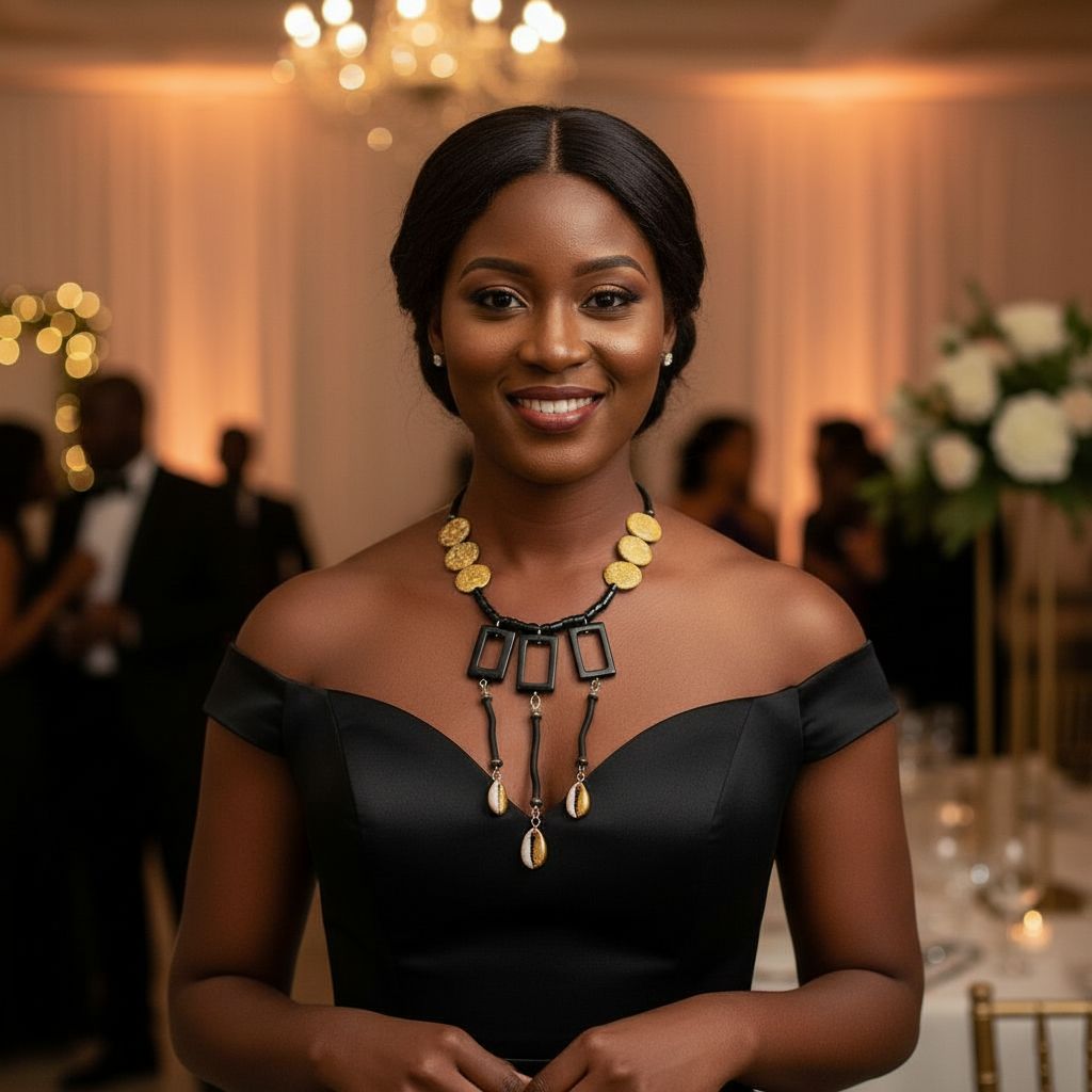 Collier femme cauris doré – Bijou artisanal élégant