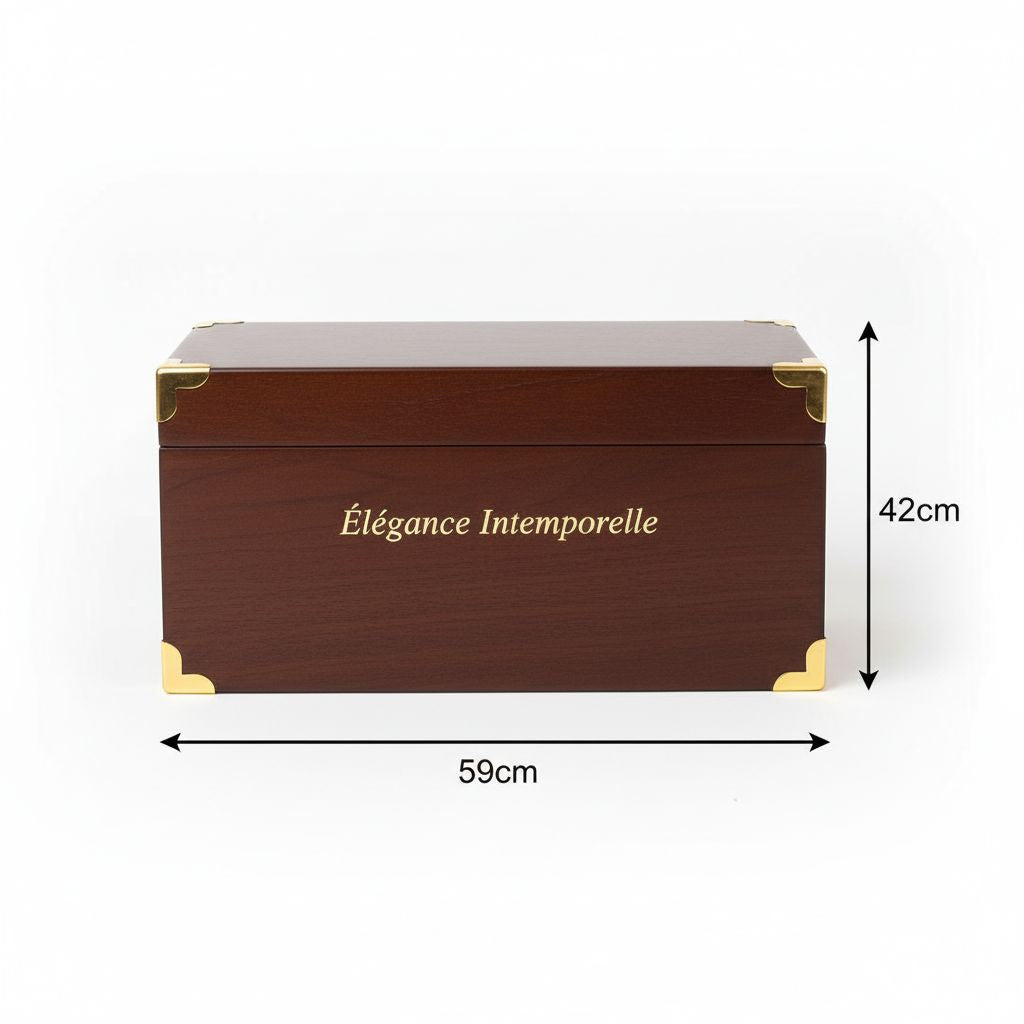 Tableau Élégance Intemporelle – Affiche Murale Renaissance Noir Luxe