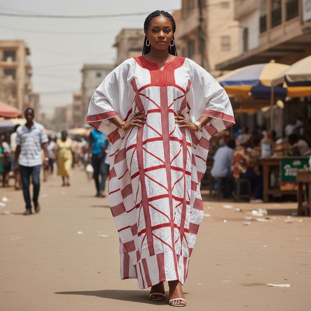 Boubou femme brodé geztner rose fushia, robe africaine élégante cérémonie
