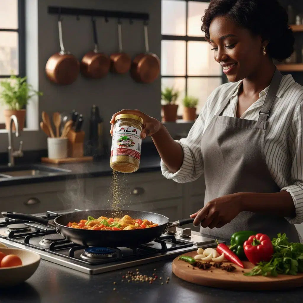 Sel d’or 18 épices – Mélange d’épices santé, sel aromatisé naturel 800g