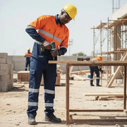 Tenue de travail haute visibilité homme – vêtement professionnel sécurité chantier