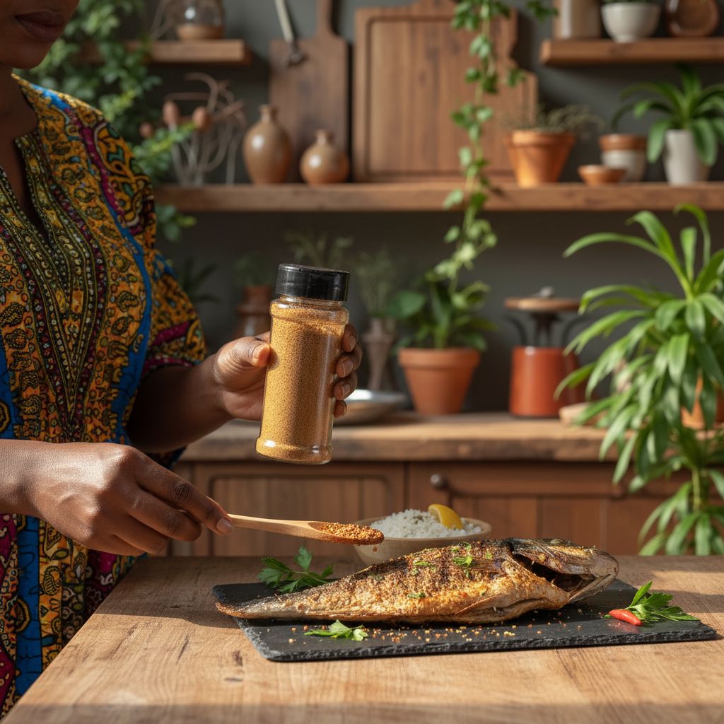 Épices poisson braisé 100% naturelles – Mélange artisanal pour poisson grillé